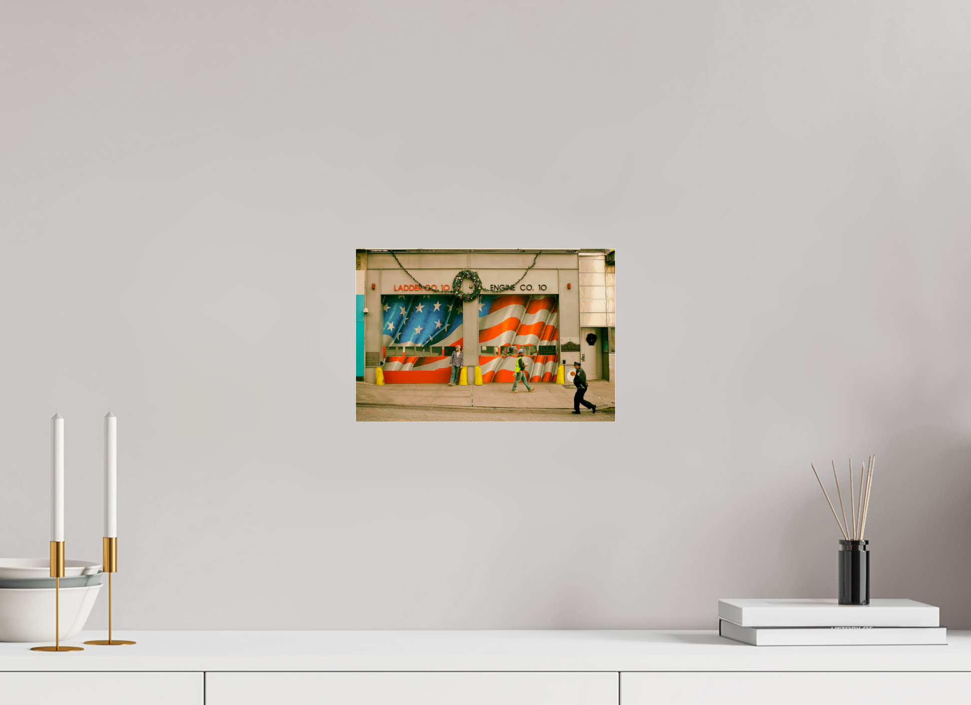 New York City Street Photography - Firehouse Engine No. 10