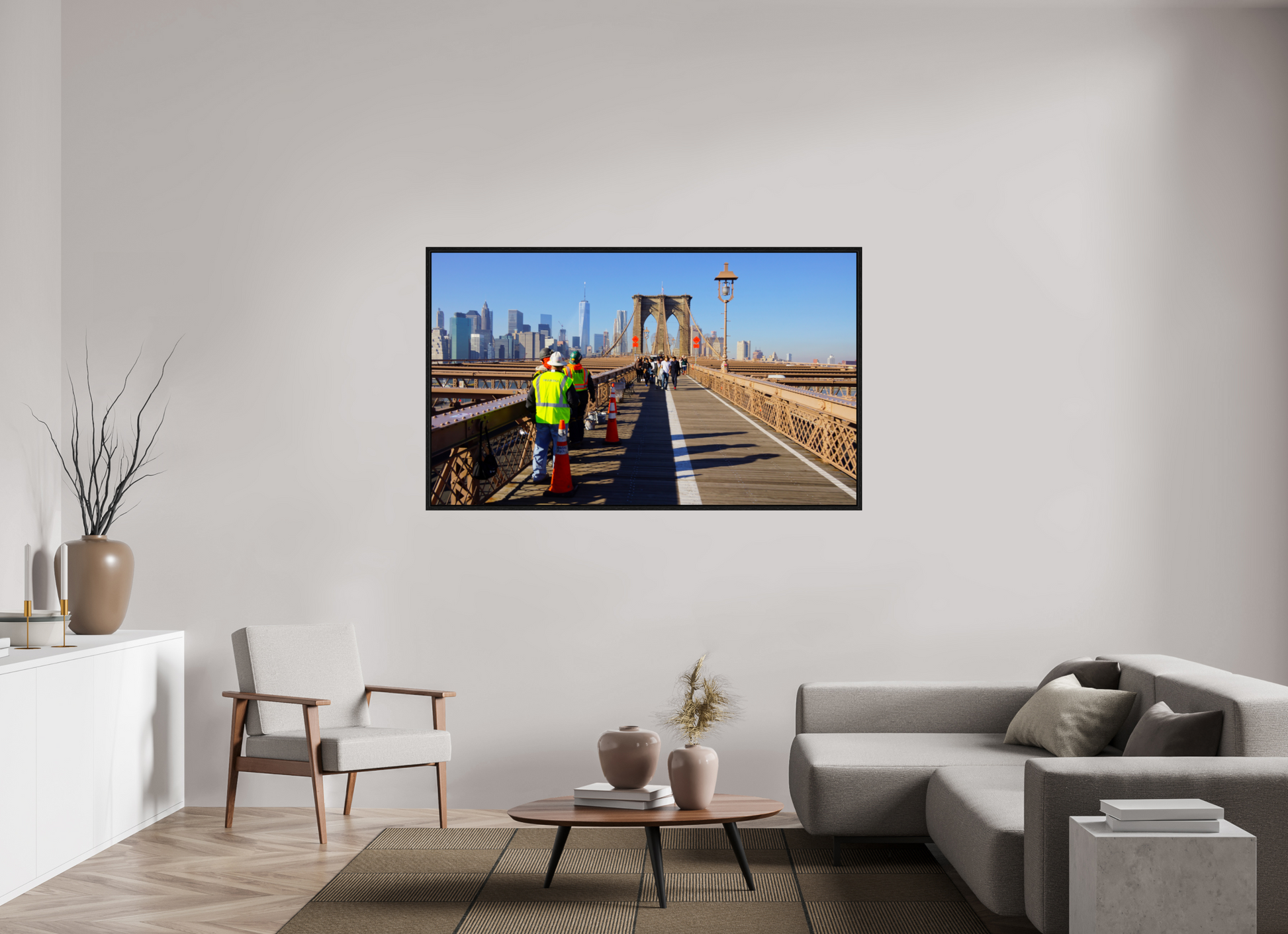 New York City street photography - Brooklyn Bridge