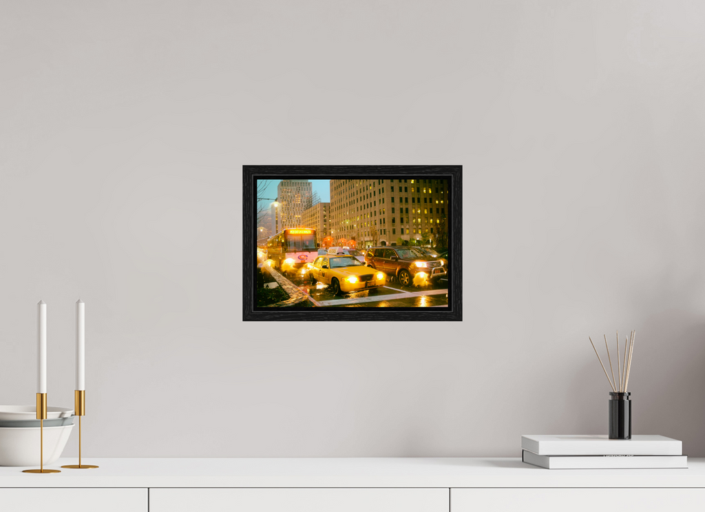 New York City Street Photography - Street scene with cars