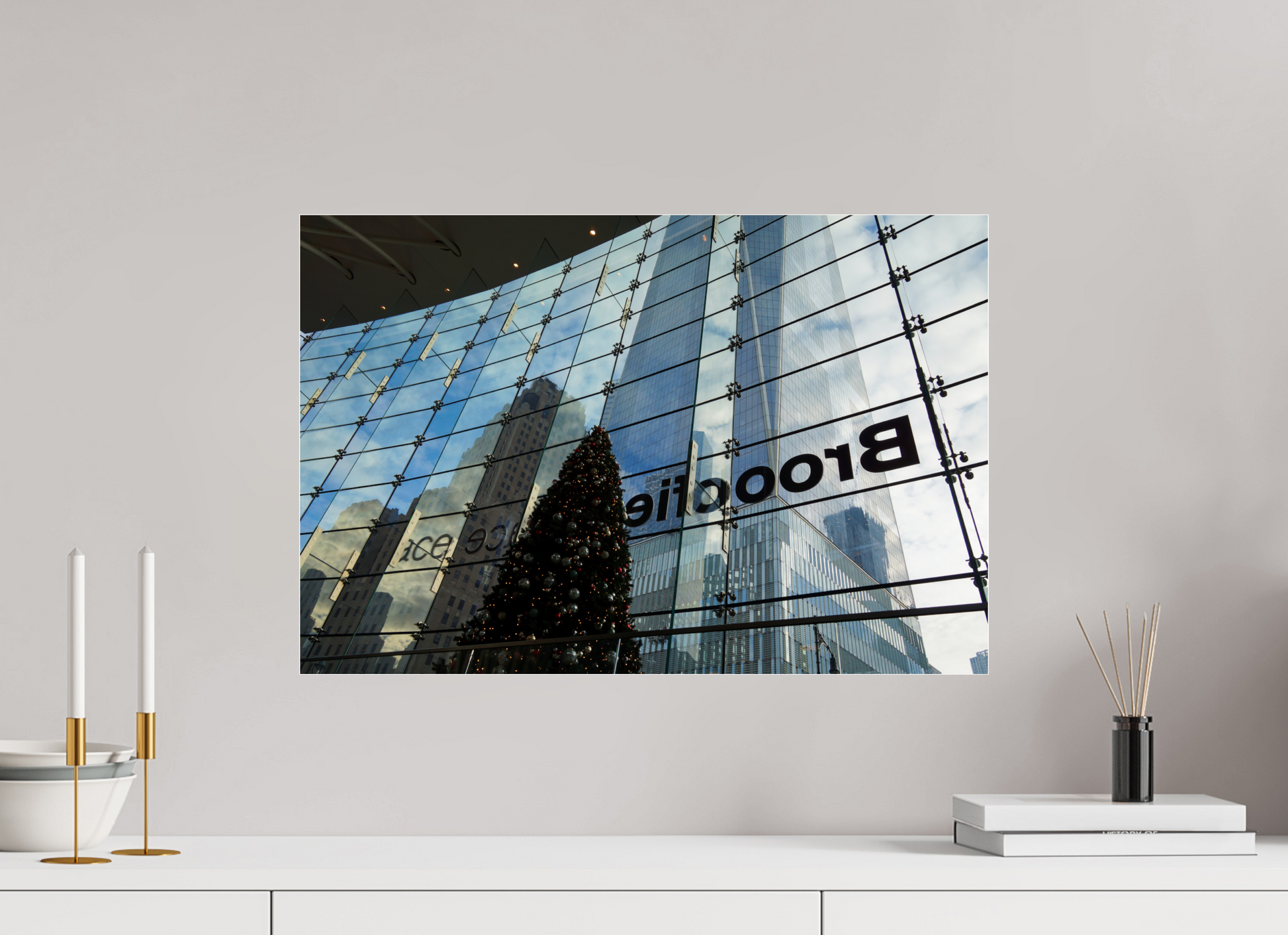 Manhattan, reflection