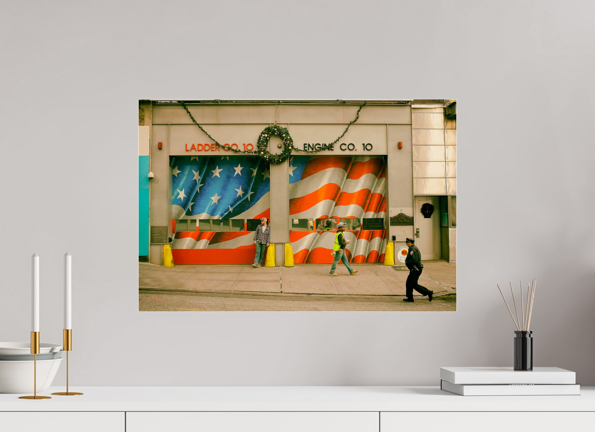 New York City Street Photography - Firehouse Engine No. 10