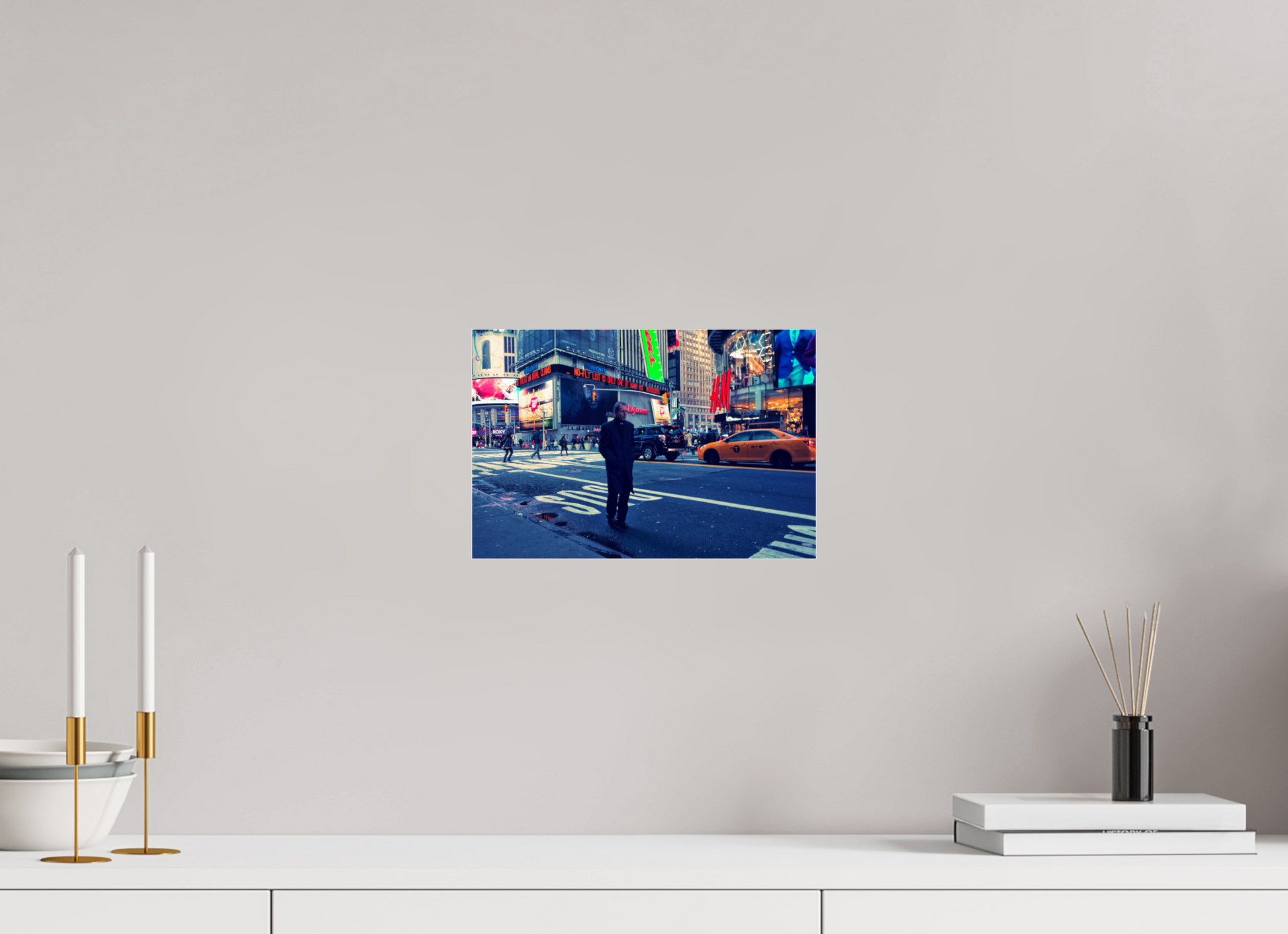 New York City Street Photography - Man on street at Times Square