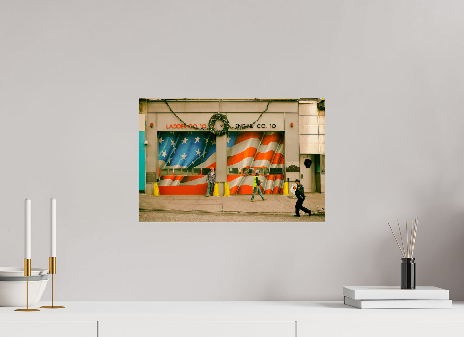 New York City Street Photography - Firehouse Engine No. 10