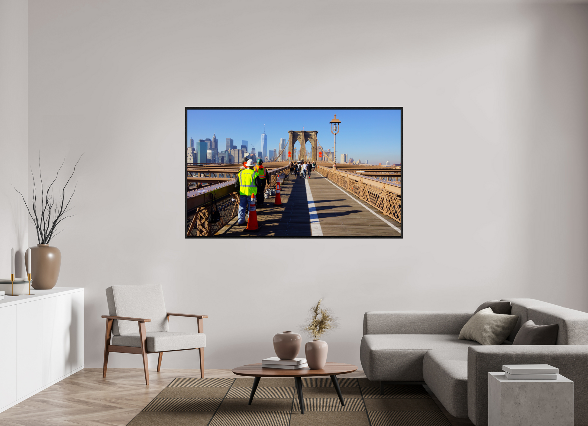 New York City street photography - Brooklyn Bridge