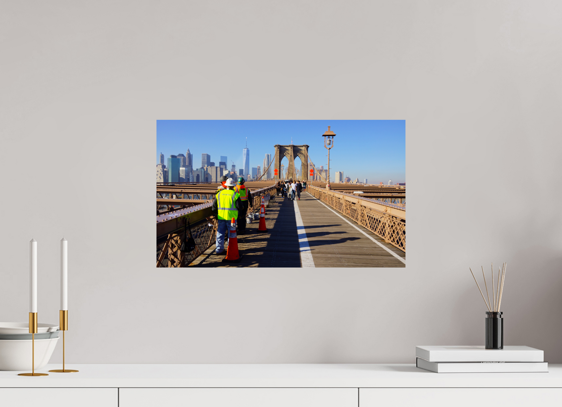 New York City street photography - Brooklyn Bridge
