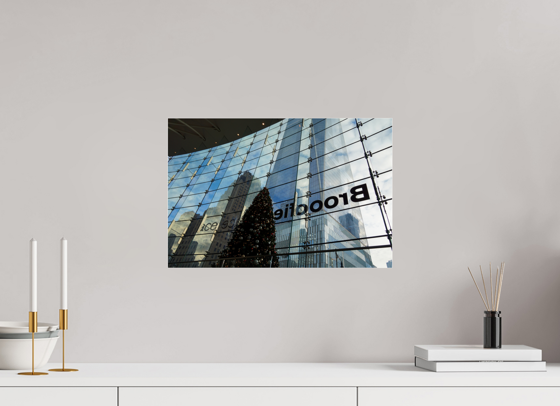 Manhattan, reflection