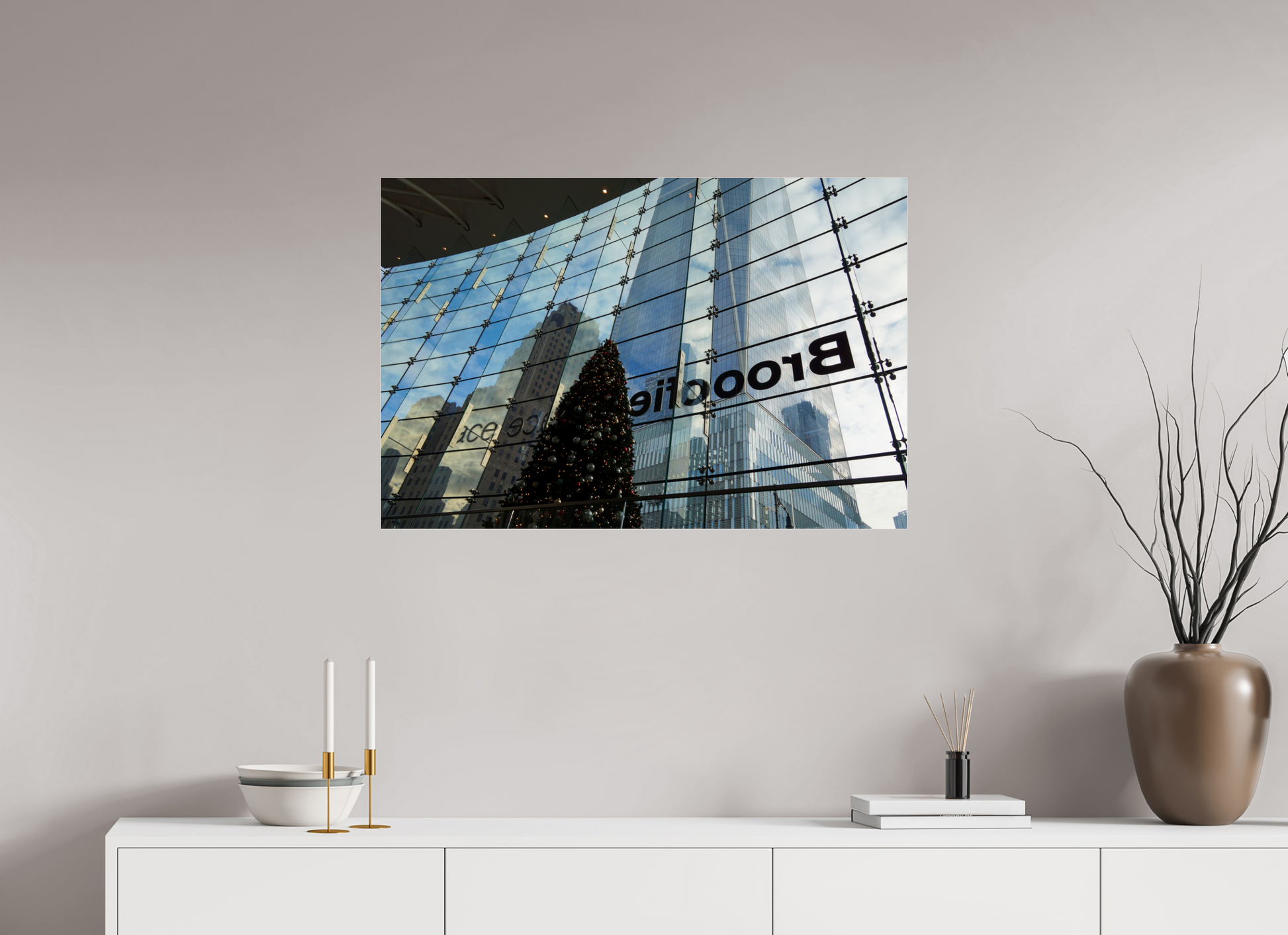 Manhattan, reflection