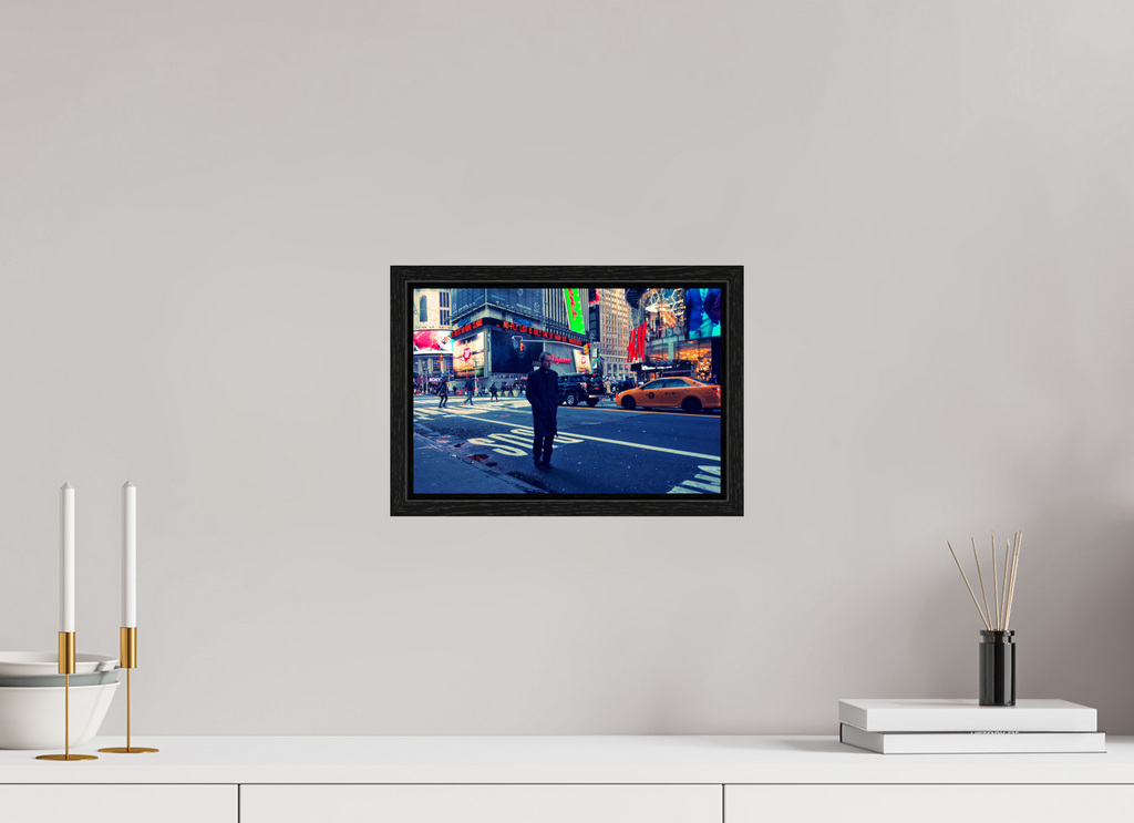 New York City Street Photography - Man on street at Times Square