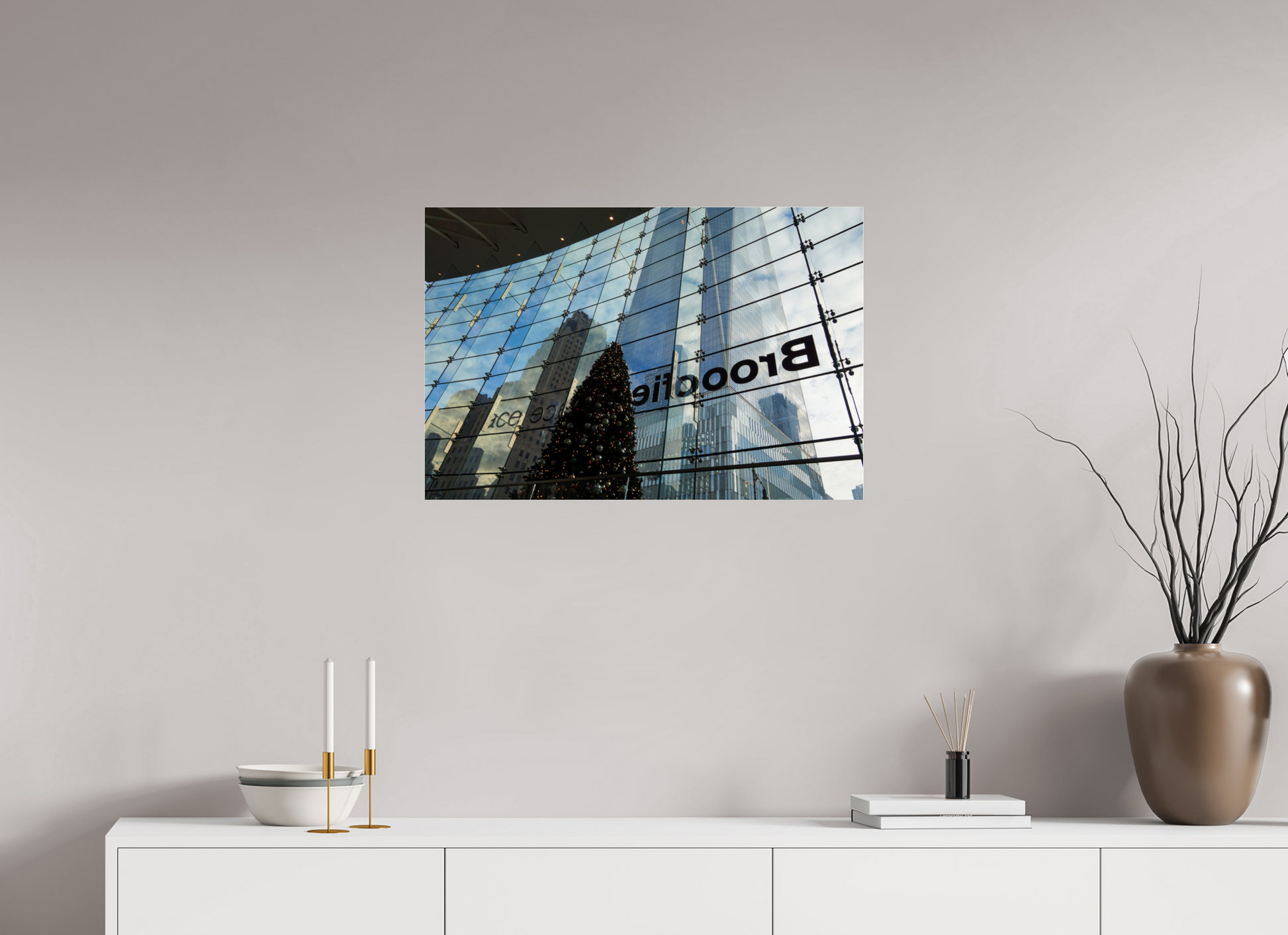 Manhattan, reflection