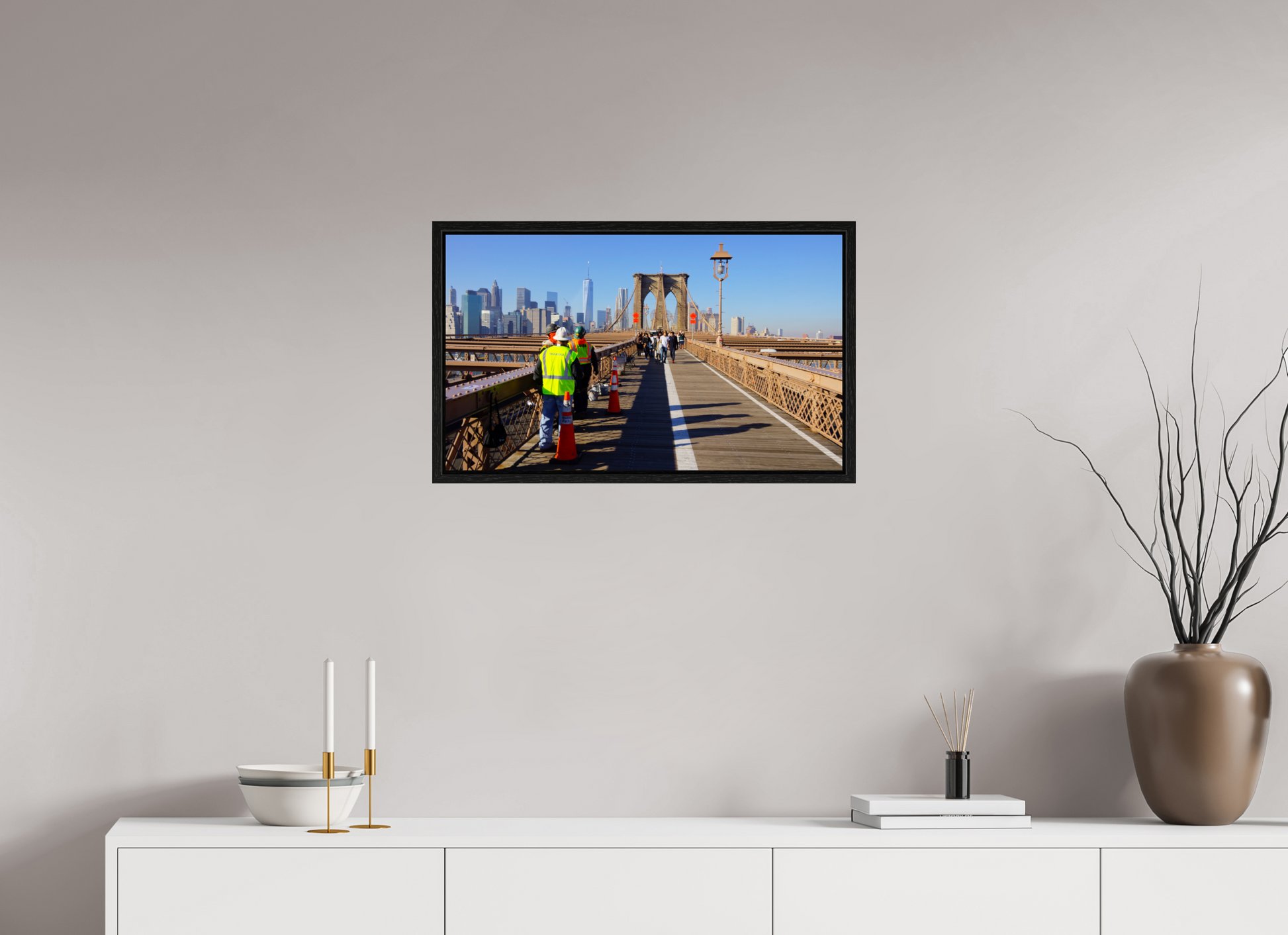 New York City street photography - Brooklyn Bridge