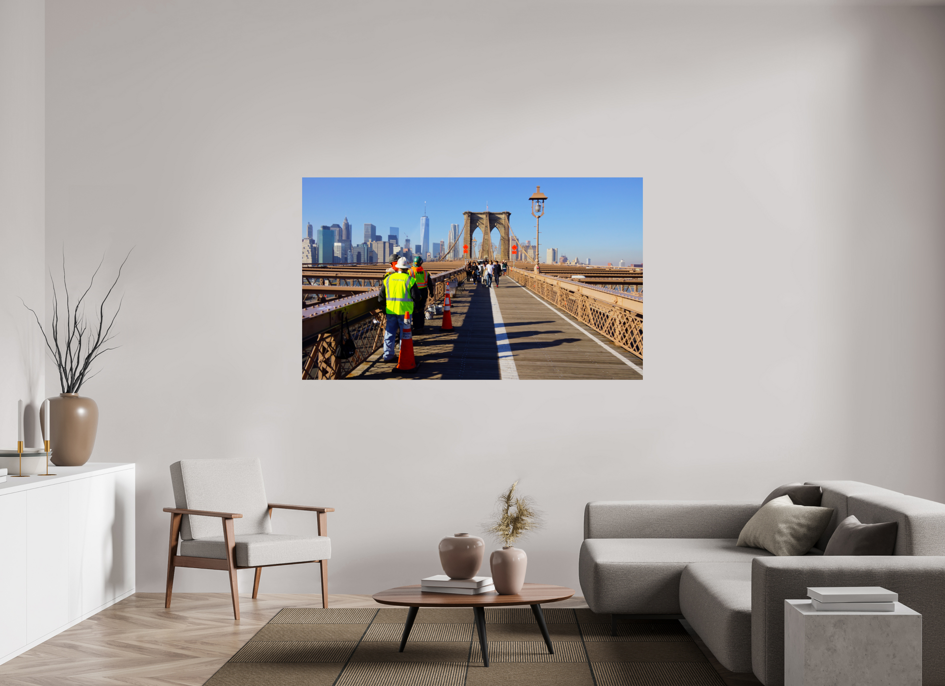 New York City street photography - Brooklyn Bridge