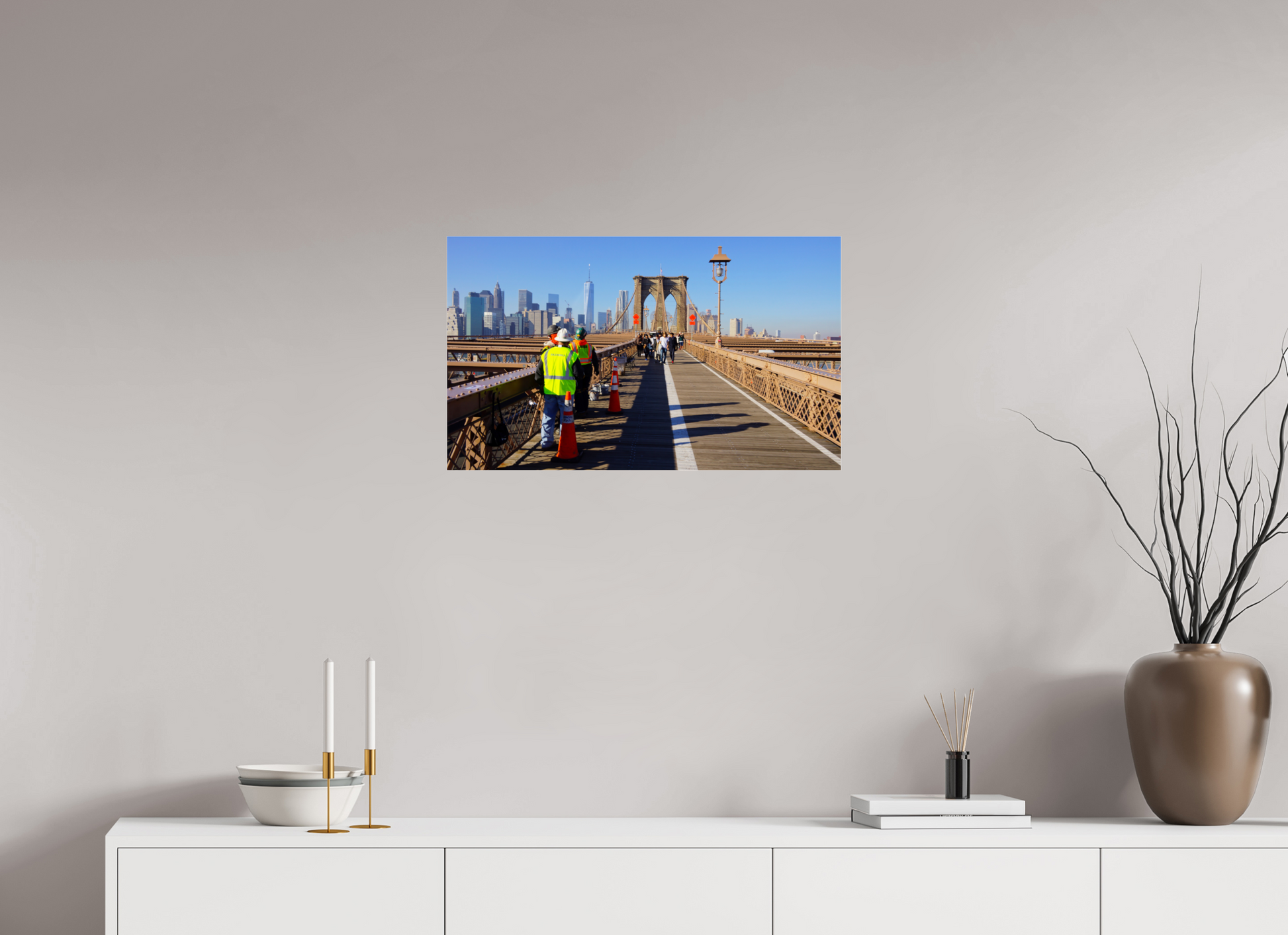 New York City street photography - Brooklyn Bridge