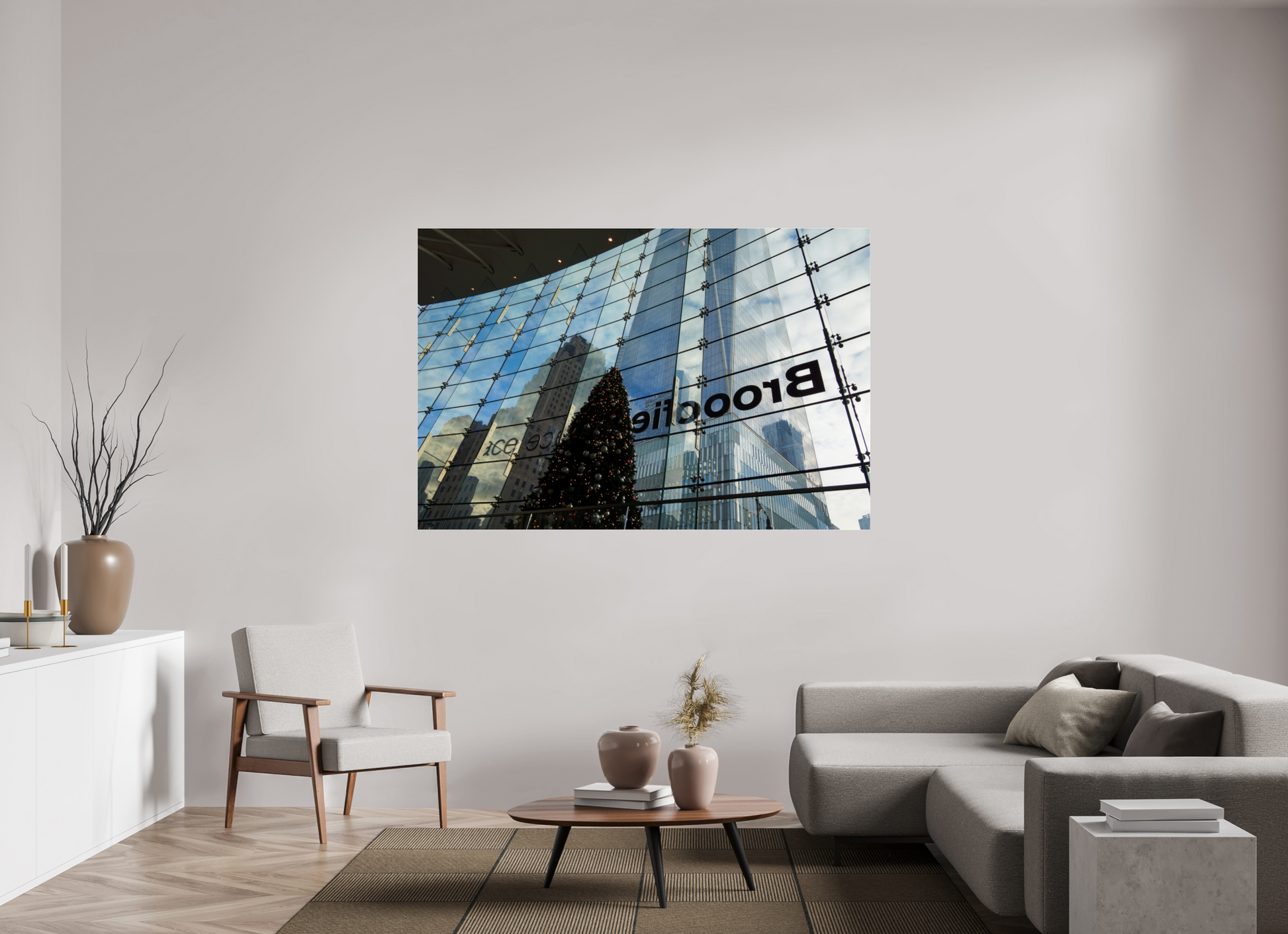 Manhattan, reflection