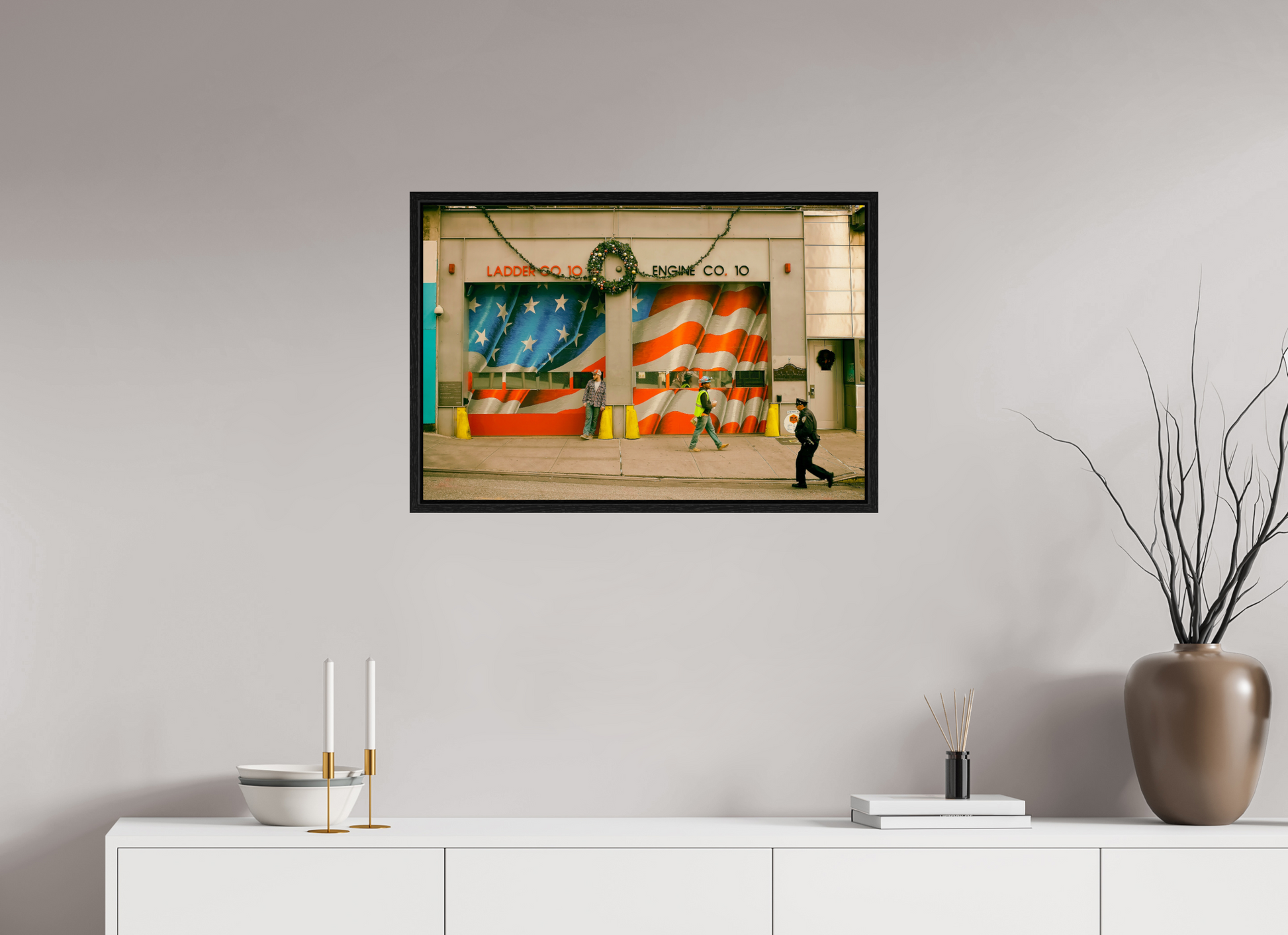 New York City Street Photography - Firehouse Engine No. 10