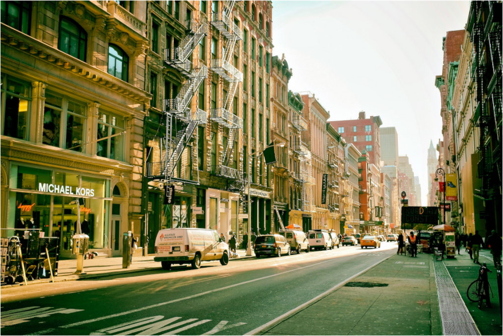 Main image New York street scene