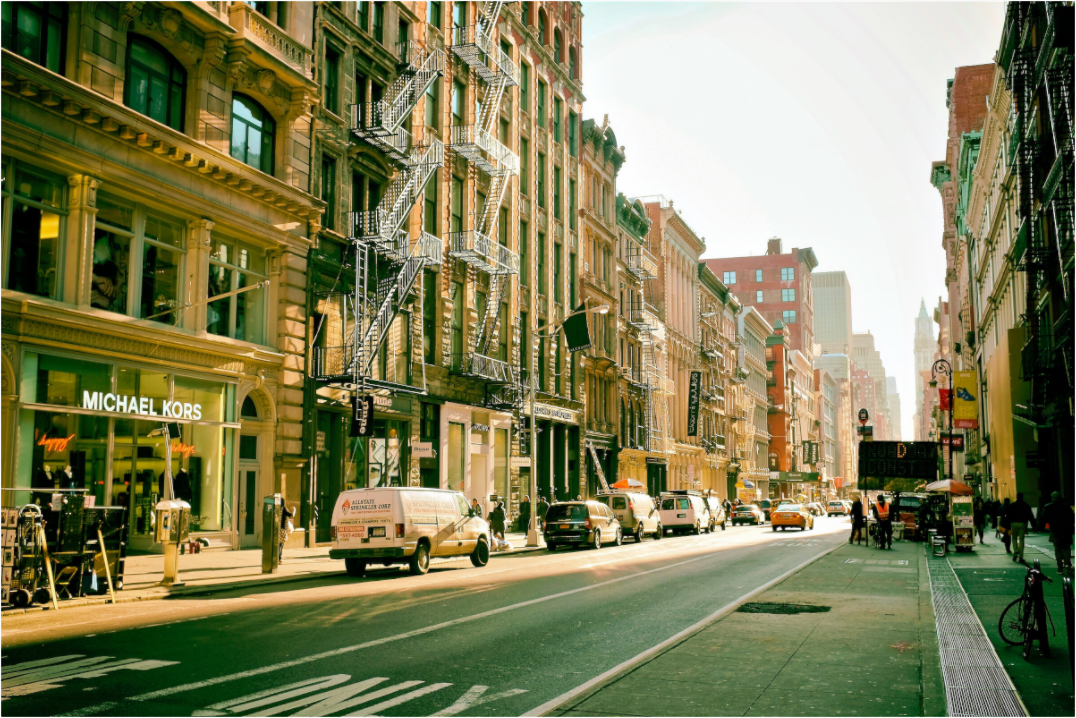 Main image New York street scene