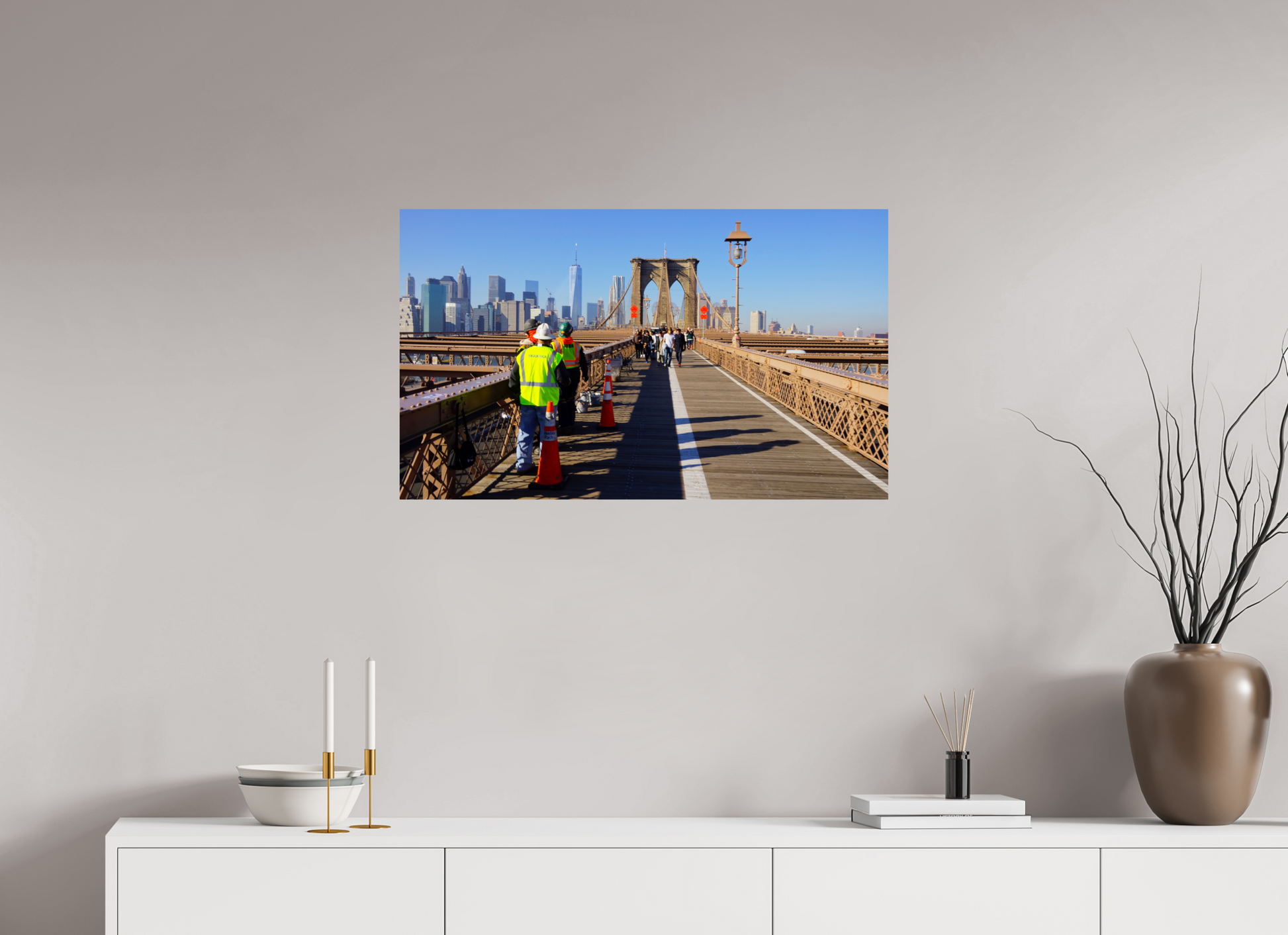 New York City street photography - Brooklyn Bridge