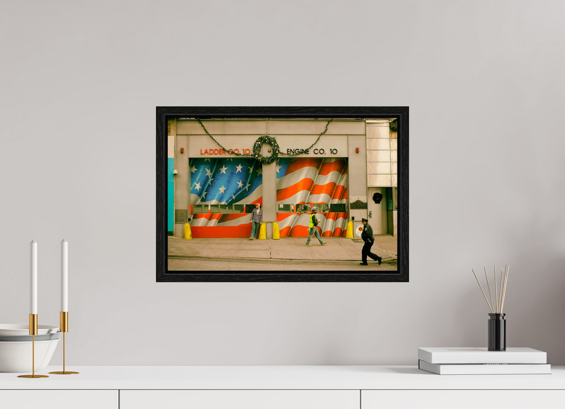 New York City Street Photography - Firehouse Engine No. 10