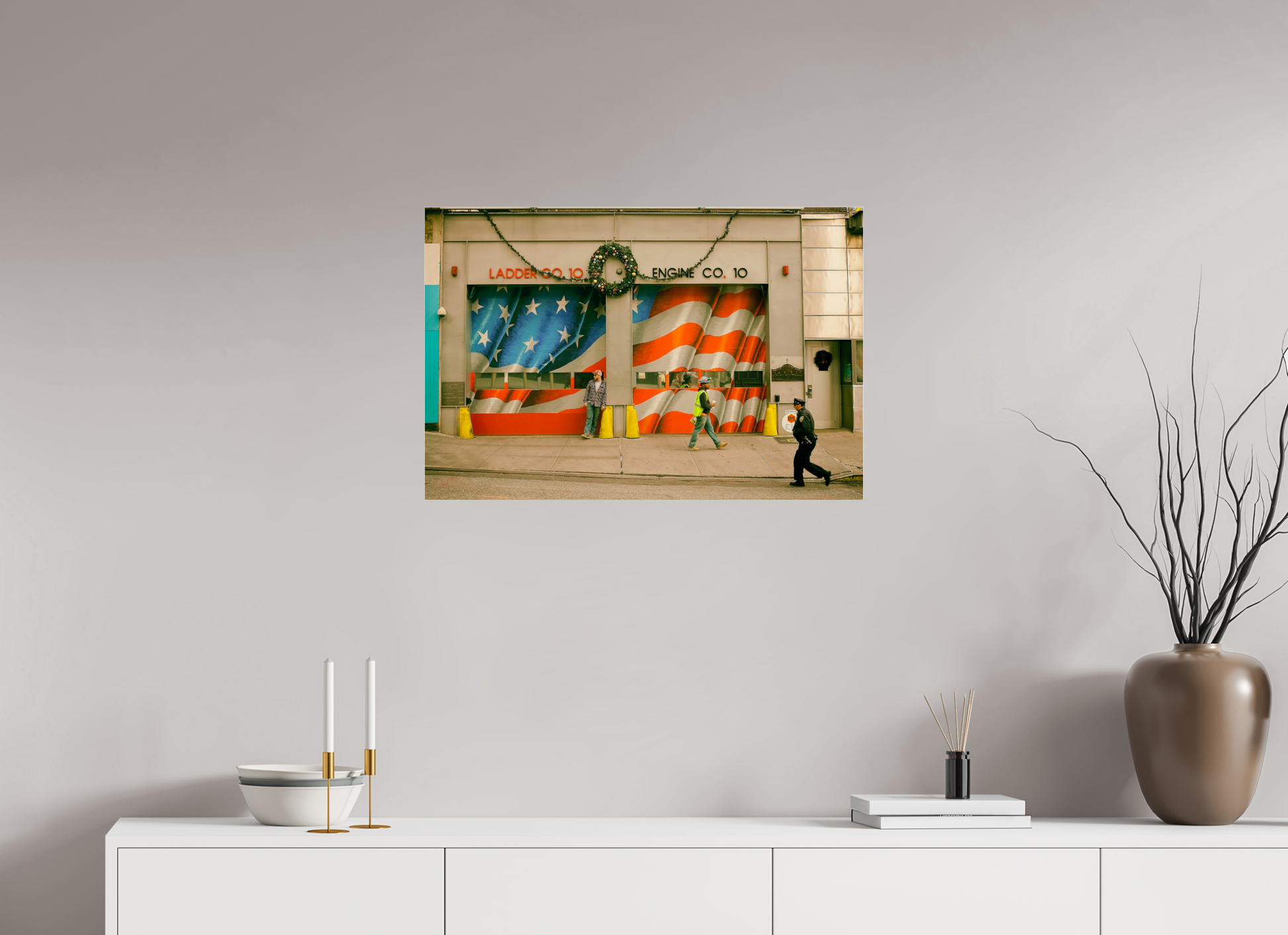 New York City Street Photography - Firehouse Engine No. 10