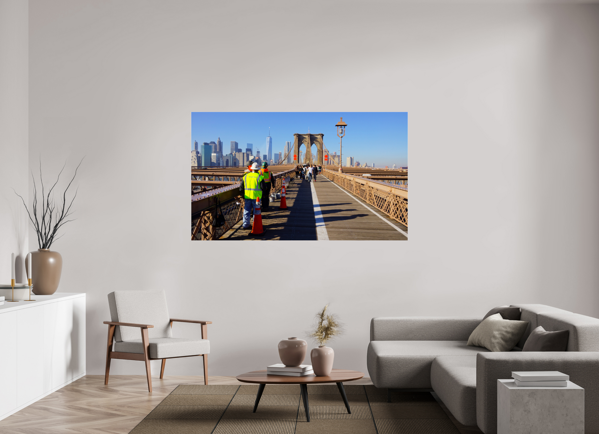 New York City street photography - Brooklyn Bridge