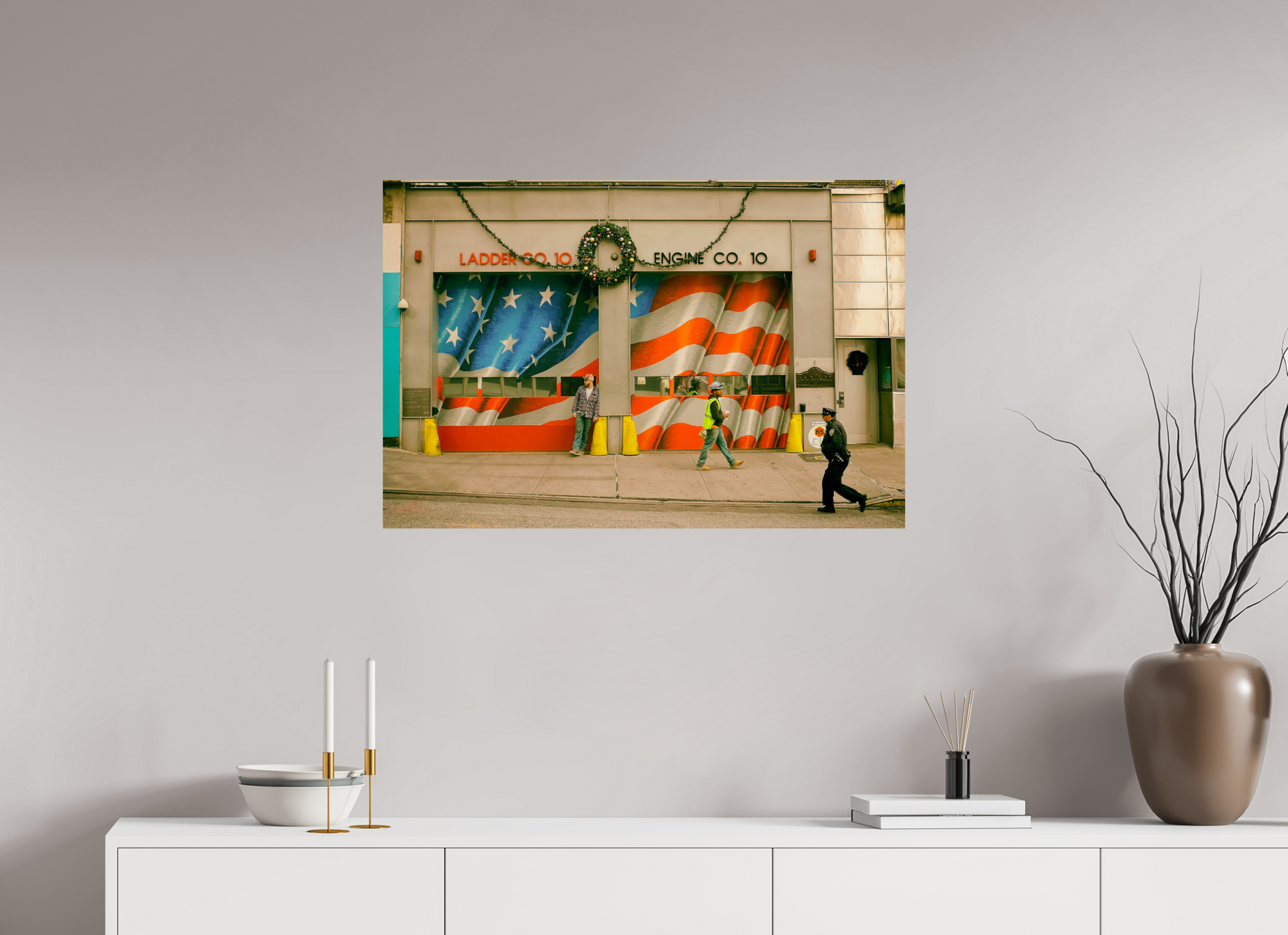 New York City Street Photography - Firehouse Engine No. 10