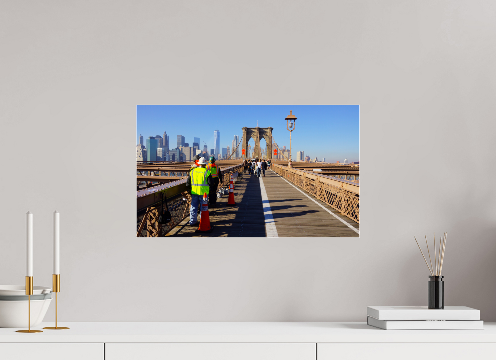New York City street photography - Brooklyn Bridge