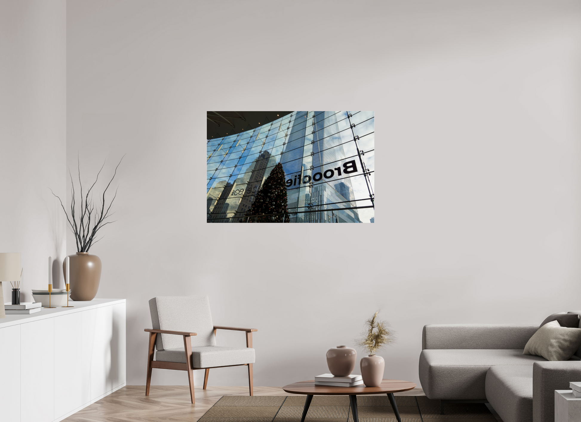 Manhattan, reflection