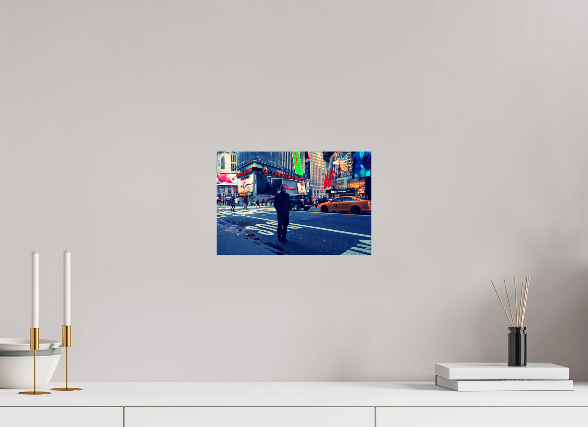 New York City Street Photography - Man on street at Times Square